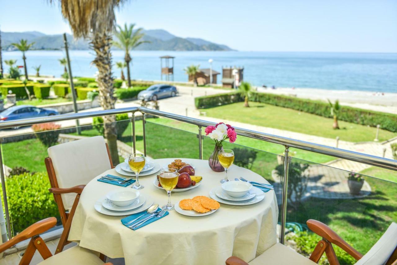 Saros Apartments Calis Beach Fethiye Zewnętrze zdjęcie